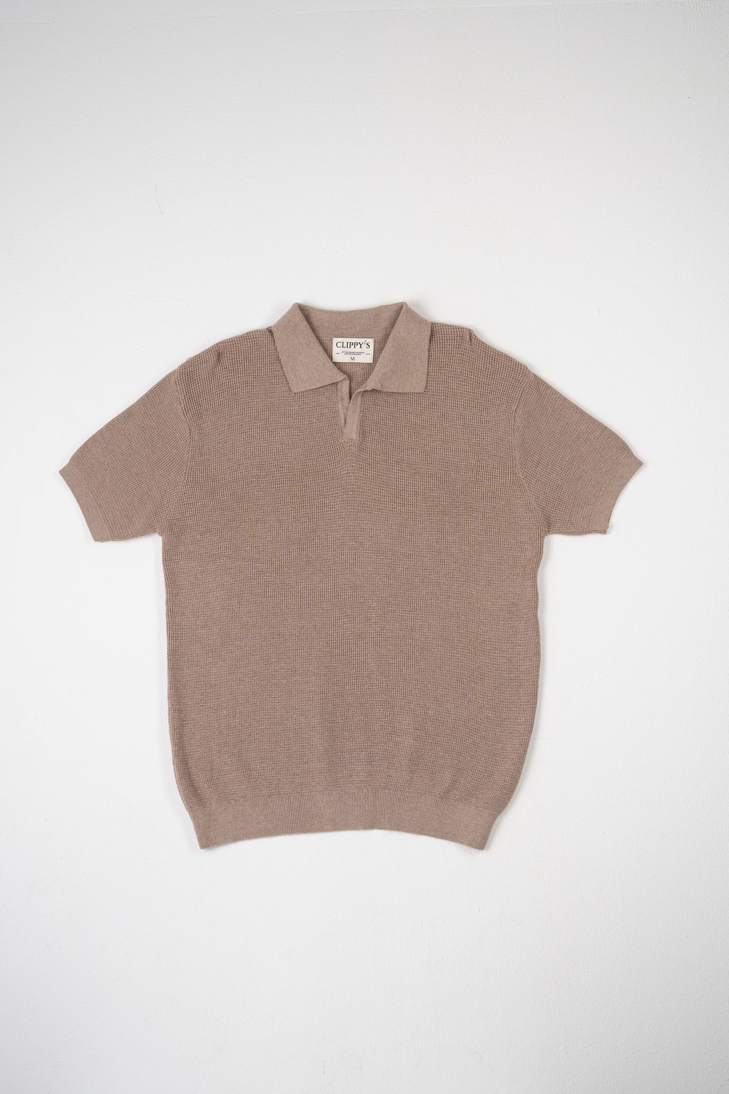 Café knit polo Tshirt
