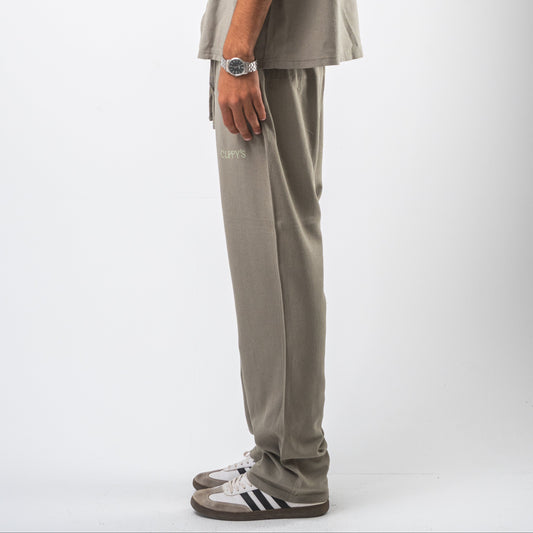 Olive linen pants