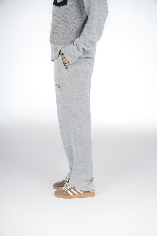 Clippy's Grey Knitted Pants