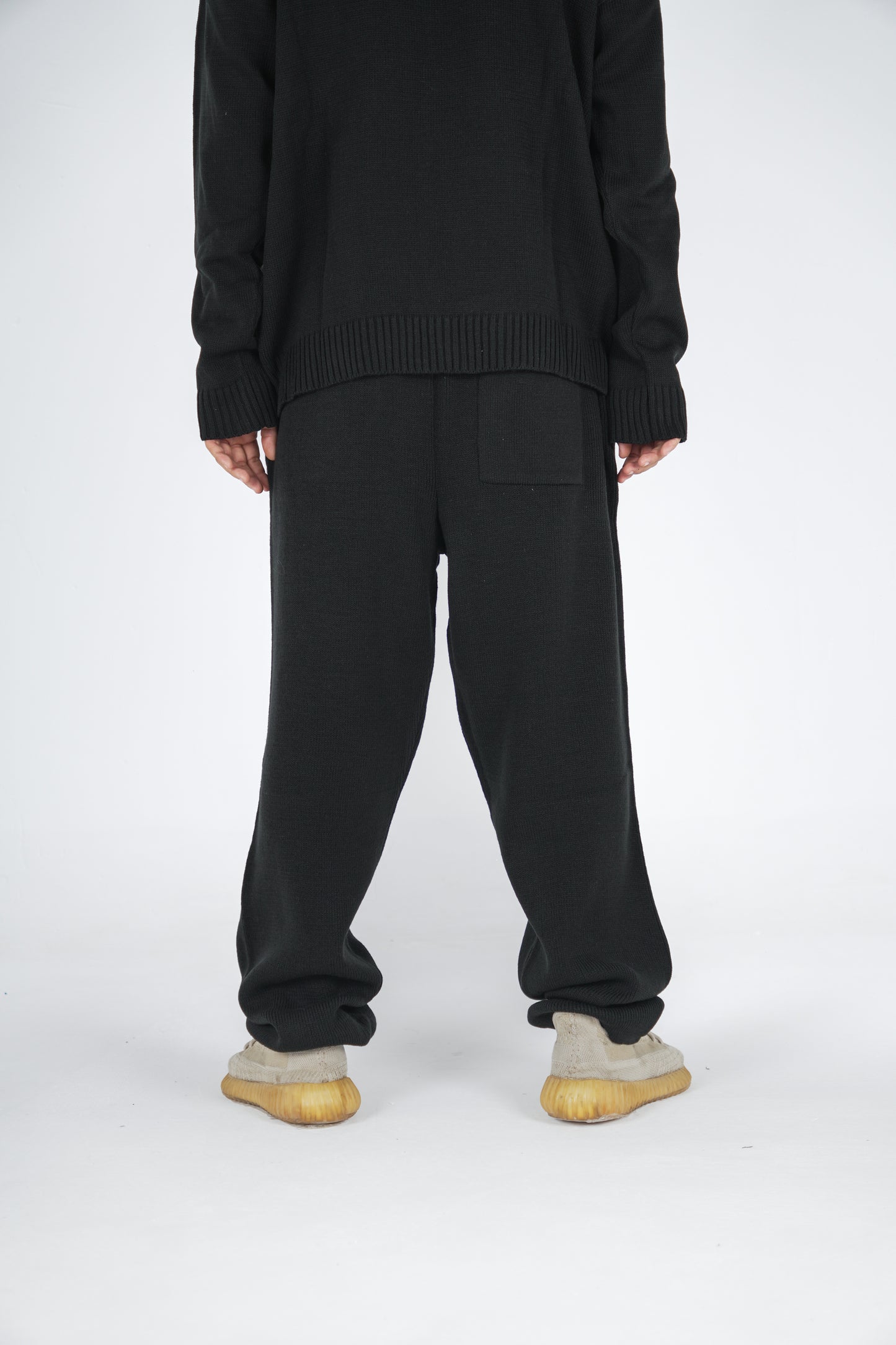 Clippy's Black Knitted Pants