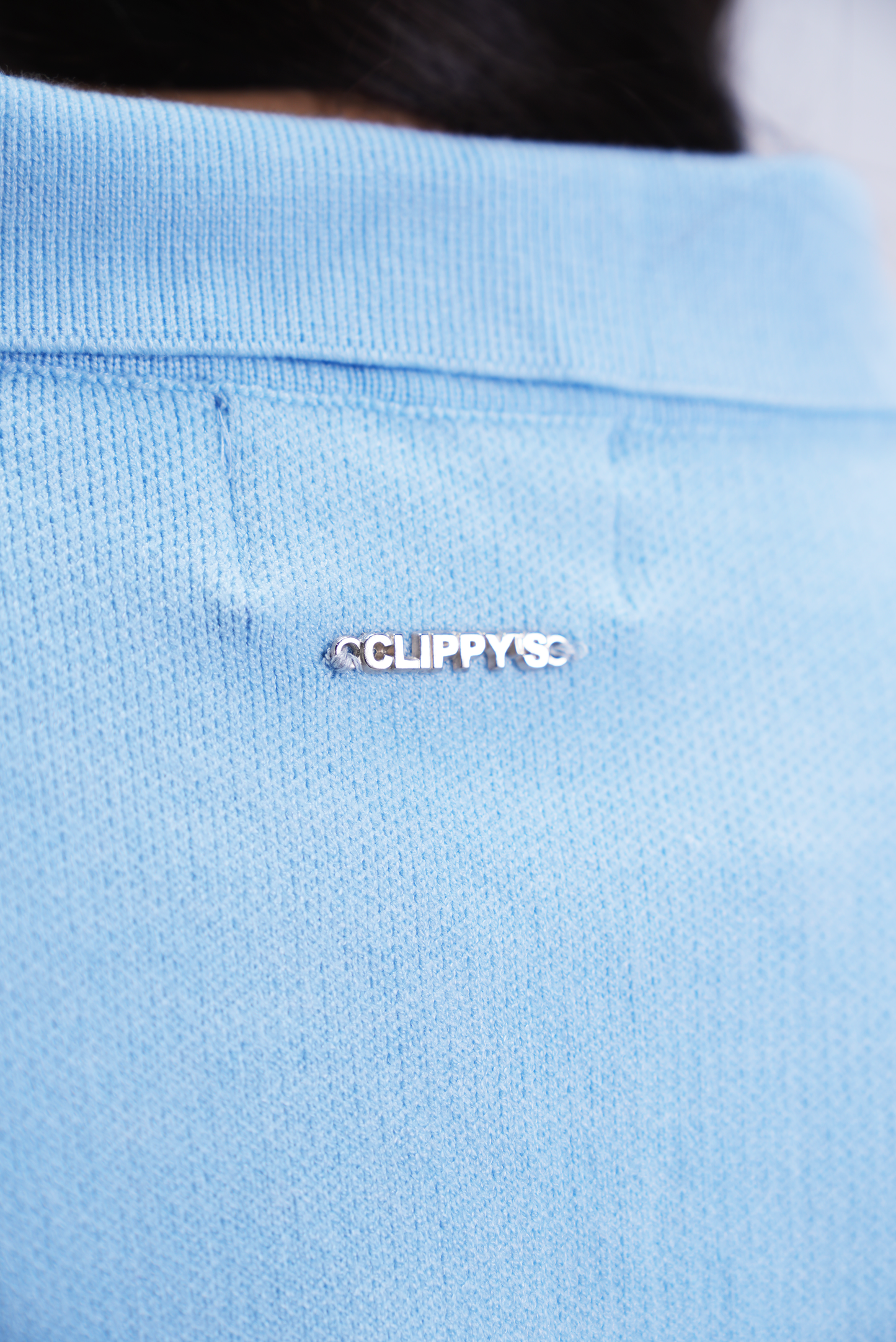 Baby Blue Knit Cardigan