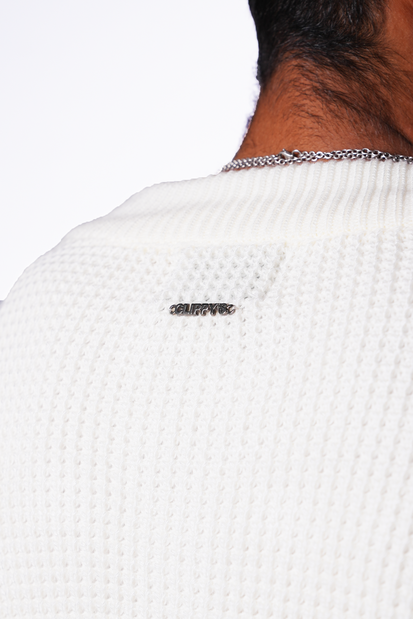 Off-white Knit Zipper