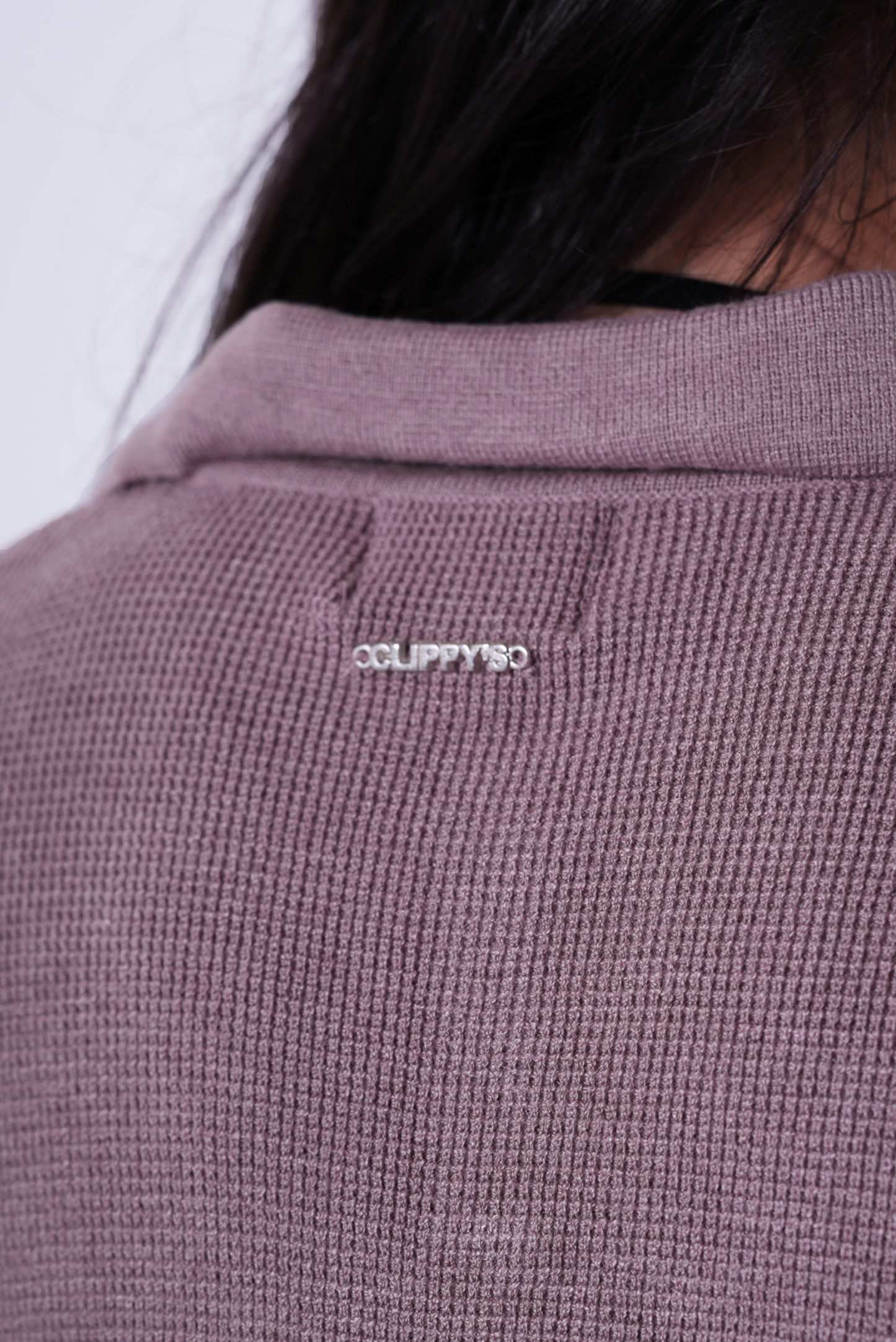 Café knit polo T-shirt