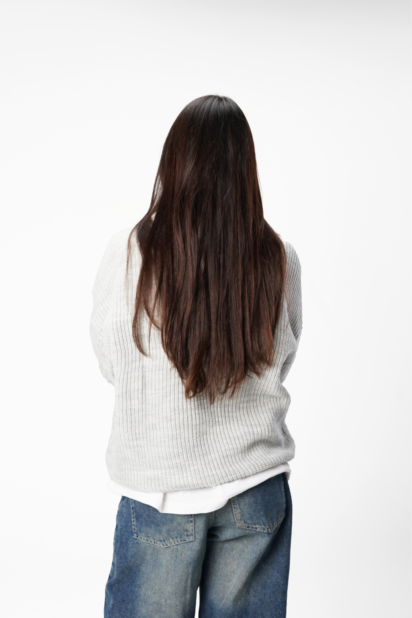 Grey Essential Knitted Sweater